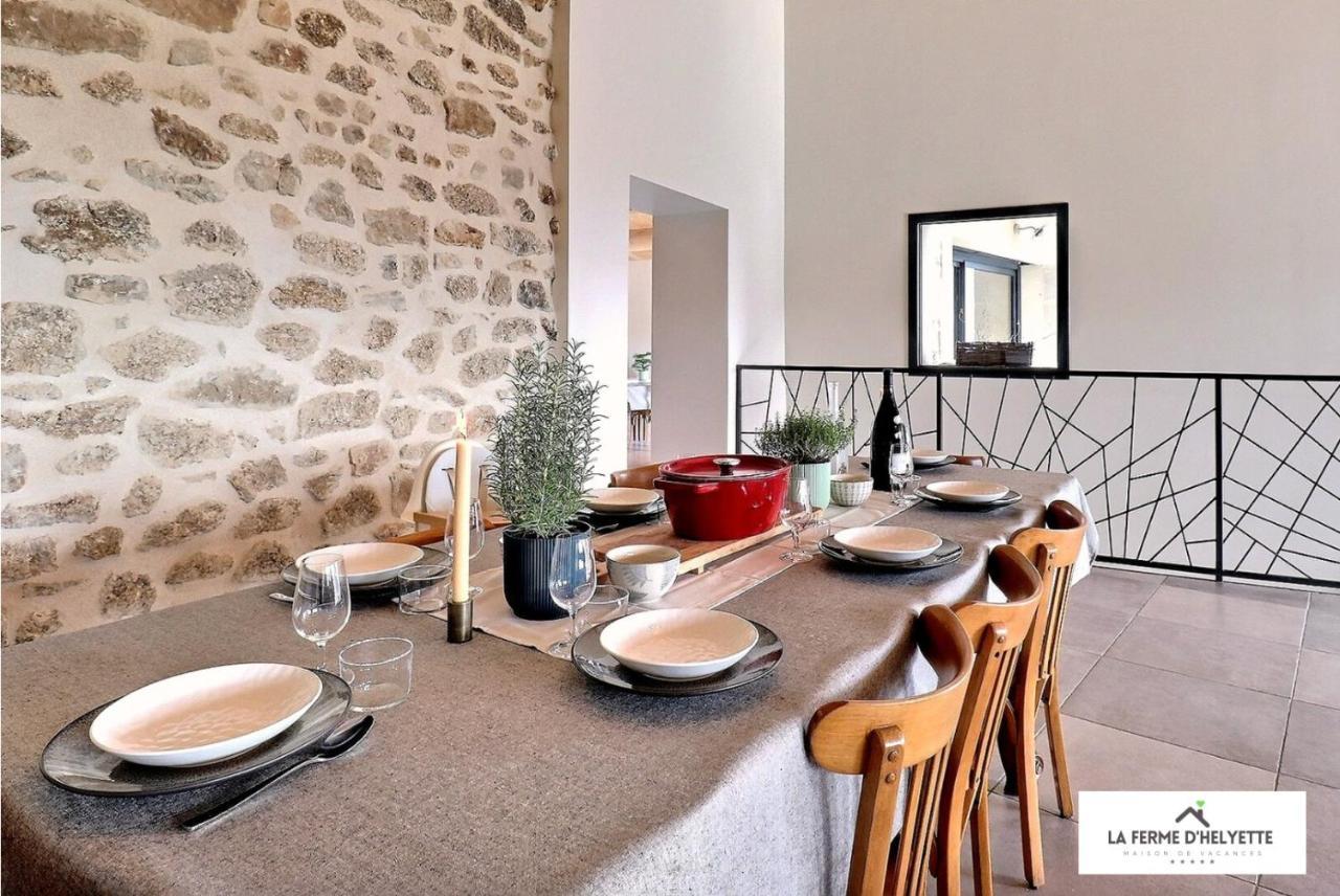 La Ferme D' Helyette Villa Toulaud Dış mekan fotoğraf