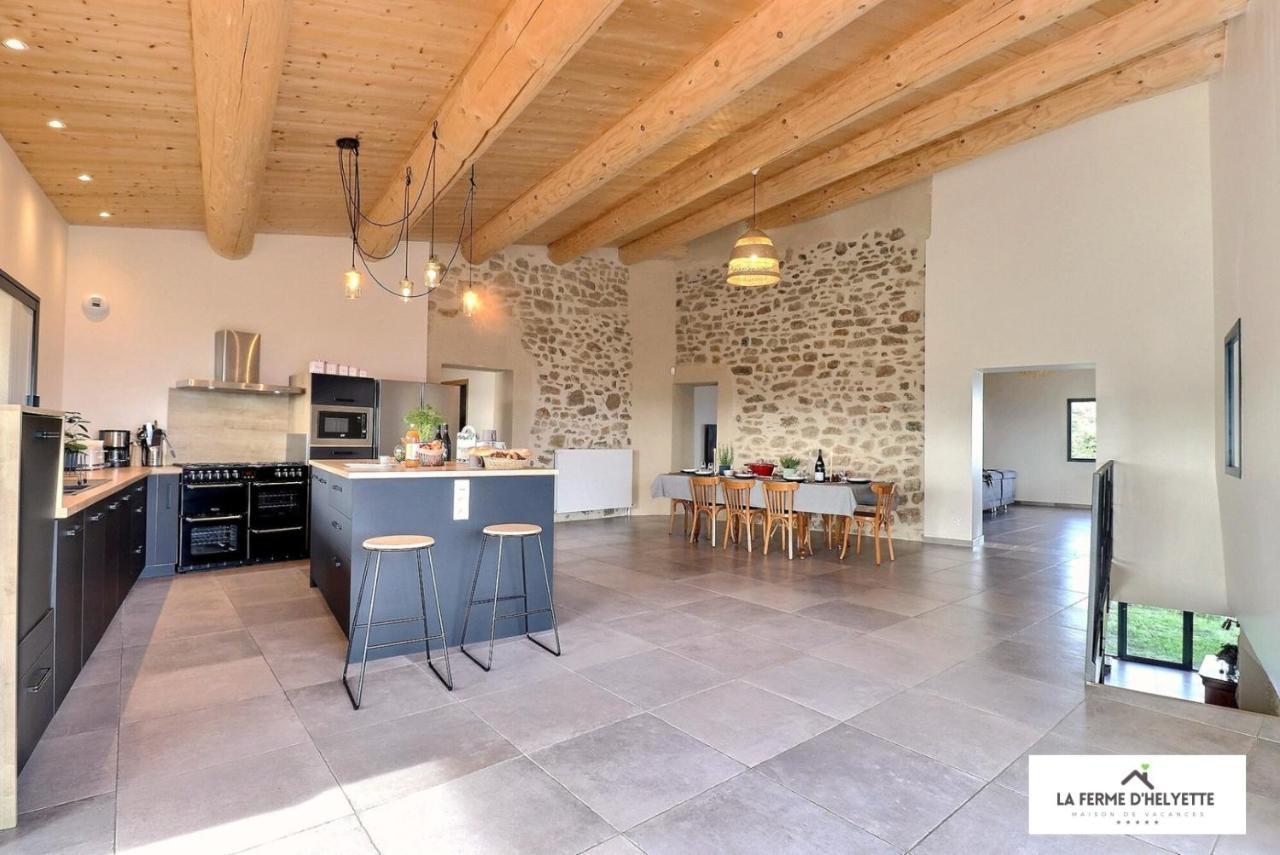 La Ferme D' Helyette Villa Toulaud Dış mekan fotoğraf