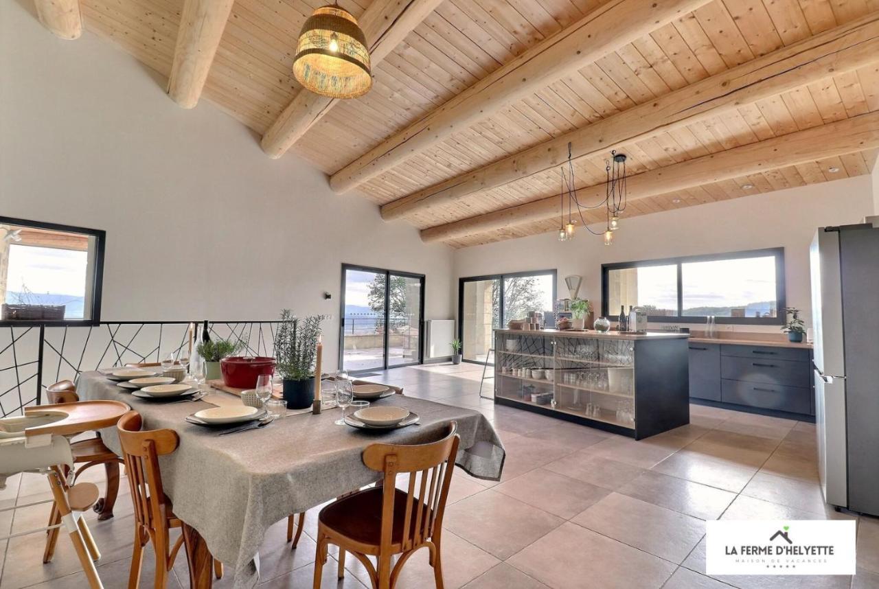 La Ferme D' Helyette Villa Toulaud Dış mekan fotoğraf
